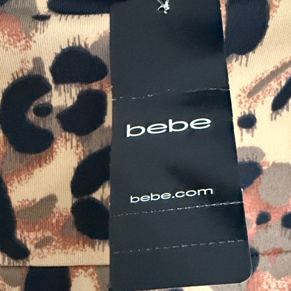 New Bebe Animal Print Pencil Skirt Sz Xs. - Picture 2 of 6